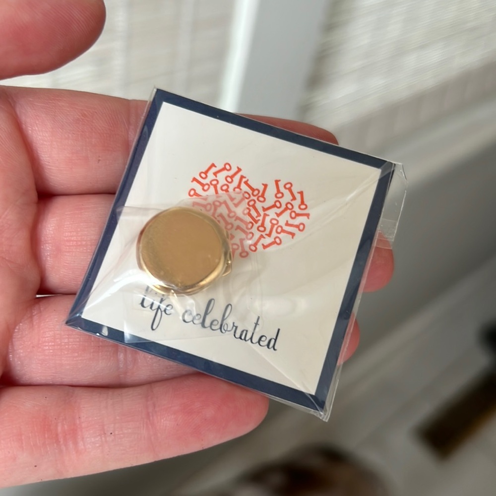 Keep collective Gold Locket charm NIP